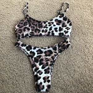 Cheetah Print Bikini